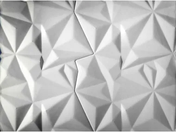 PRISMA - Leather 3D Wall Cladding by Prodital Leather - view 2